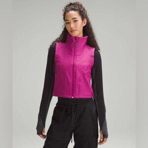 Lululemon Water-Repellent Grid Fleece Hiking Vest